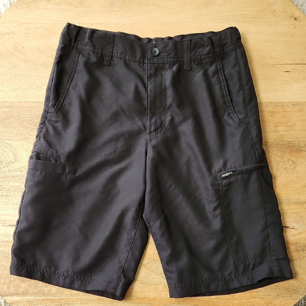 Black Cargo Shorts